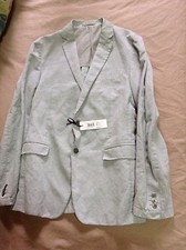 NWT Mens Versace Collection Light Grey Blazer. Size - 48.