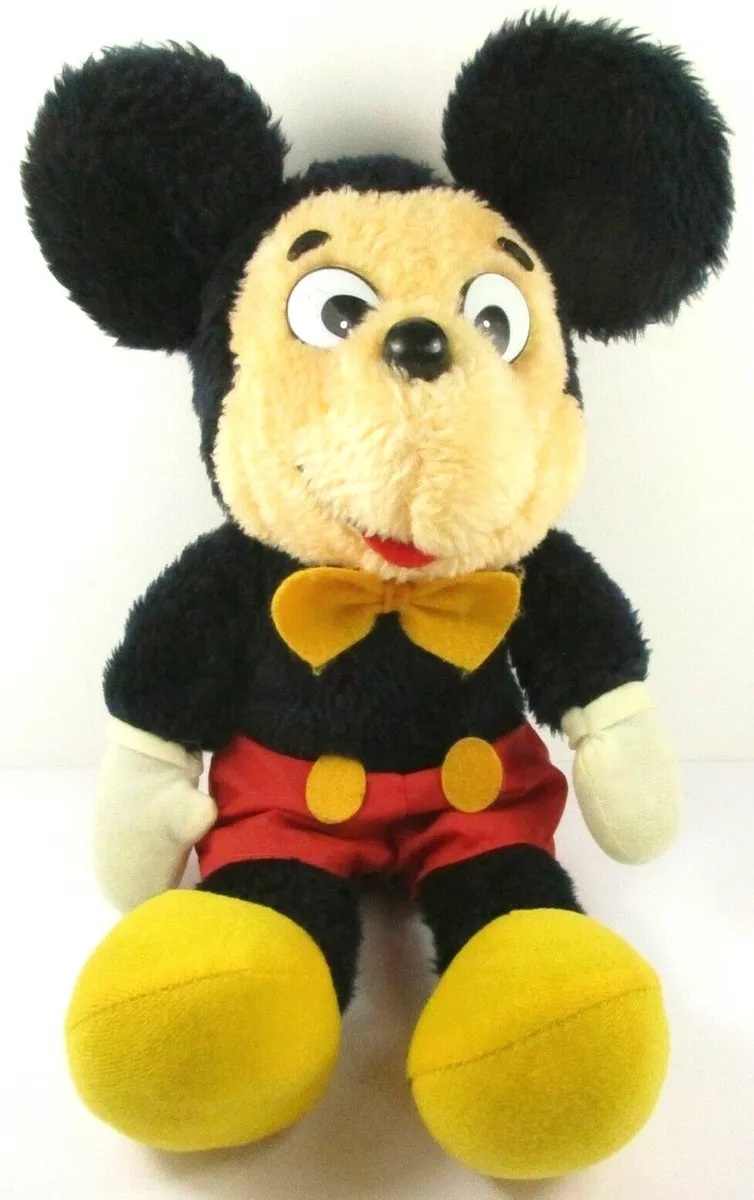 Vintage stuffed mickey mouse sale