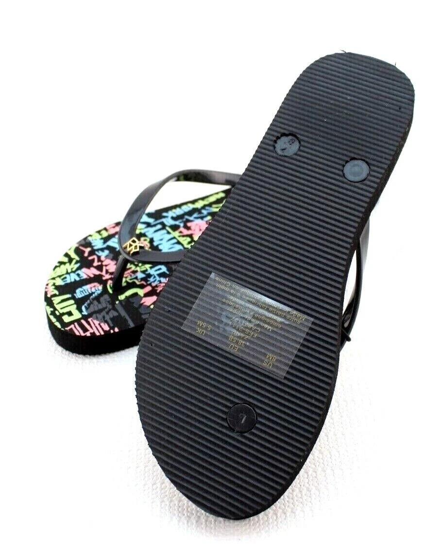 Dkny flip flops best sale uk
