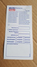 Liqui Moly Öl Zettel Ölzettel Öl Wechsel Inspektion Motorenöl Anhänger Auto PKW