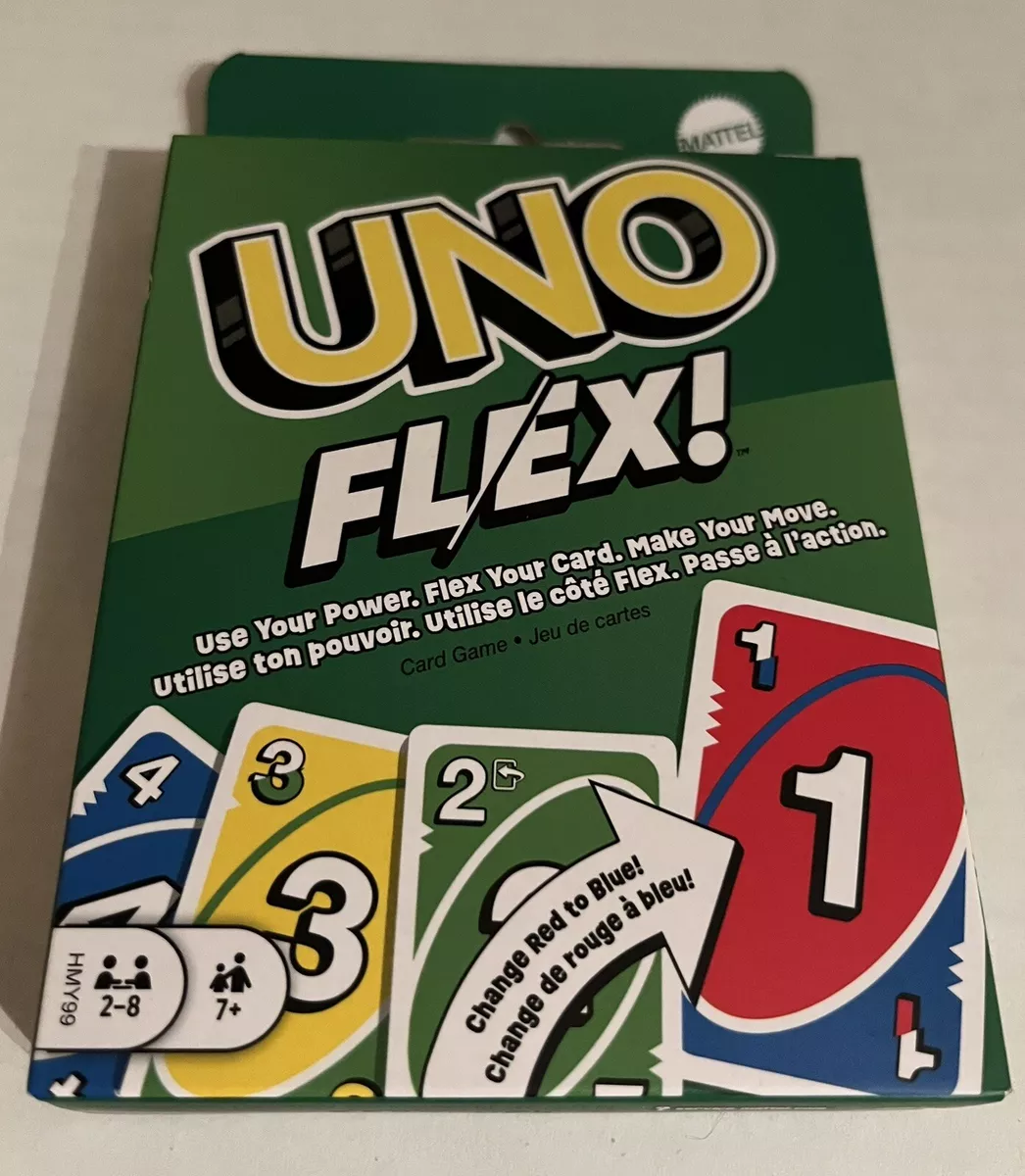 Jogo Uno De Cartas Flex Novo - Hmy99 Mattel