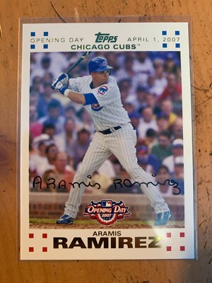 2007 Topps Opening Day Gold (#'d/2007)  ~~ #64 Aramis Ramirez