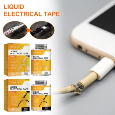 Waterproof Liquid Insulation Electrical Tape Fast Fixed Dry 125 y Glue Q0B1 Q3T7