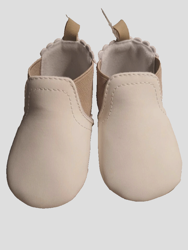 Carter's Child of Mine, White Baby Girl Chelsea Boots, size 3-6 months NEW - 第 14/20 張圖片