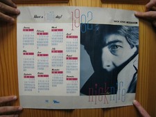 Nick Lowe Poster Nick The Knife Calendar 1982