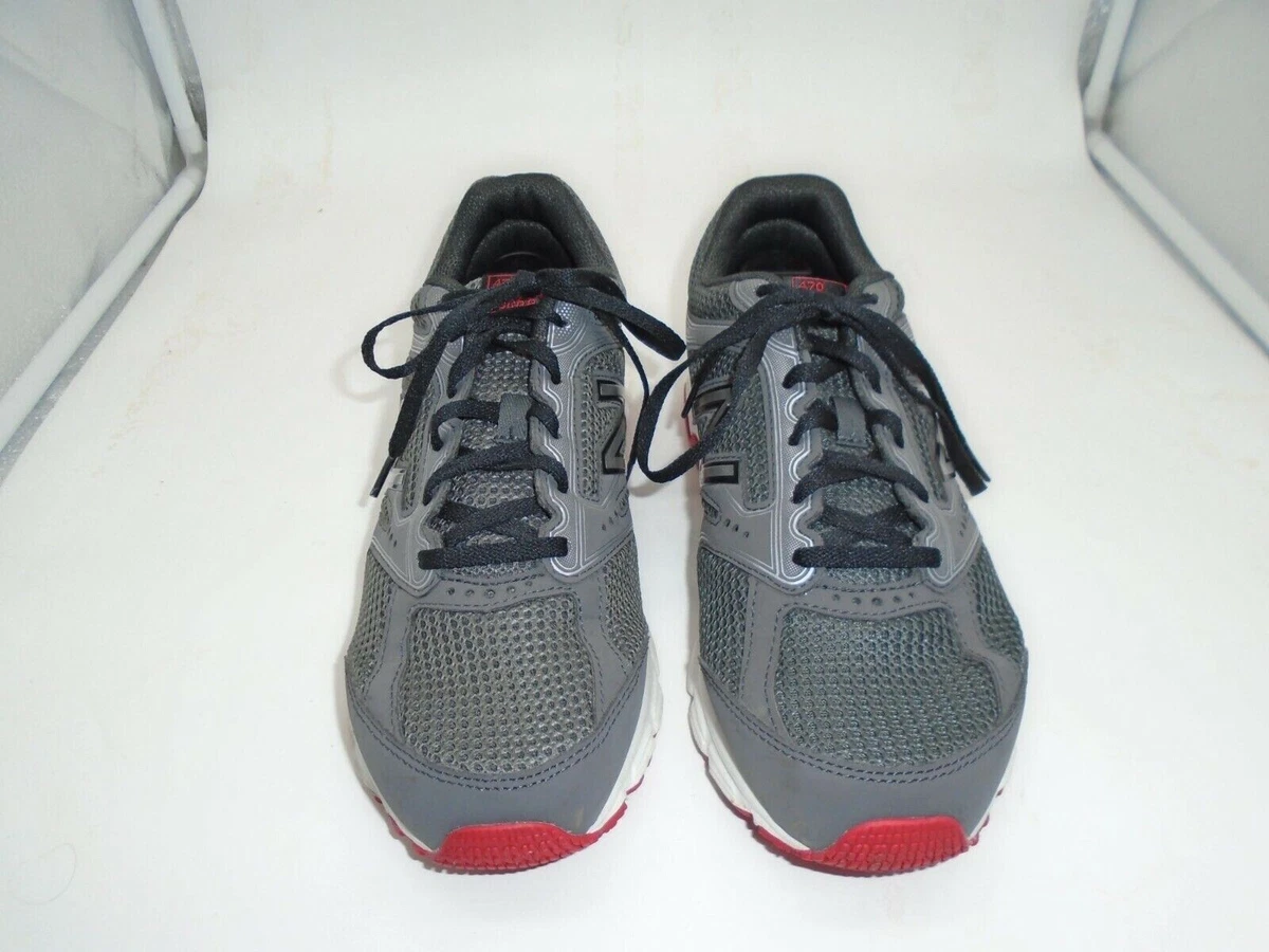 GRAY AND RED NEW BALANCE 470 TECHRIDE SIZE 7 1 2 eBay