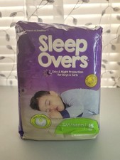 Sleep Overs Youth Underwear Good Nights Sz Sm/med 38-65 15 youth pants each