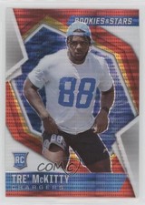 2021 Panini Rookies & Stars Rookies Red Pulsar Prizm Tre' McKitty #166 fm0