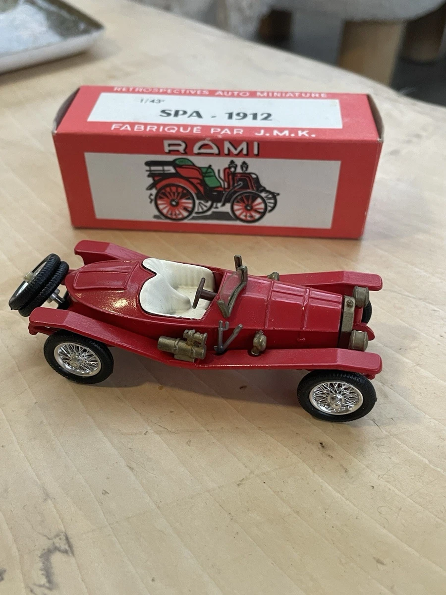 Coffret RARE De Voitures Miniatures Rami JMK - Échelle 1:43, France