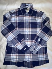 Tommy Hilfiger Midnight Blue Men's Long Sleeve Dress Shirt 15 1/2 32/33 A-6