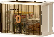 Erice Stackable Storage Box with Roll-up Door | Foldable Closet Organiser | Clea