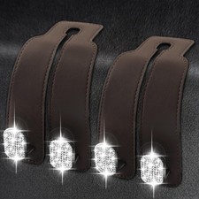Bling Car Seat Hook, Brown Car Bag Hooks, Car Hooks for Purses and Brown