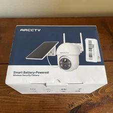 ARCCTV Security 2K FHD Outdoor Surveillance Camera Floodlight Cam Smart Lighting