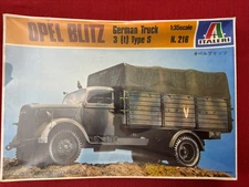 1: 35 NOS Plastic Kit Sealed Opel Blitz German Truck 3 [t] Type S Italeri  216
