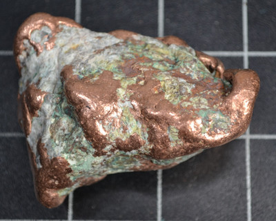 COPPER - TUMBLED VEIN COPPER  FROM KEWEENAW PENINSULA - MICHIGAN - 1lb 3.8ozs