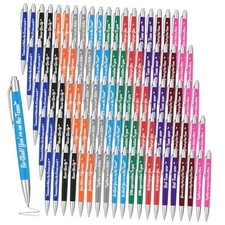 200 Pcs Inspirational Pens Employee Appreciation Gift Black Ballpoint Ink Team