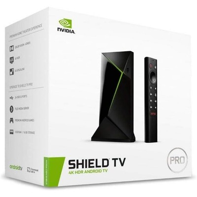 Shield Android TV Pro 4K HDR Streaming Media Player High Performance Dolby