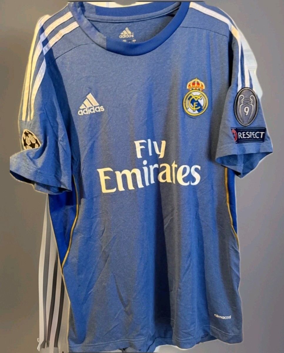 REAL MADRID AWAY SHIRT ADIDAS SOCCER JERSEY #7 CRISTIANO RONALDO