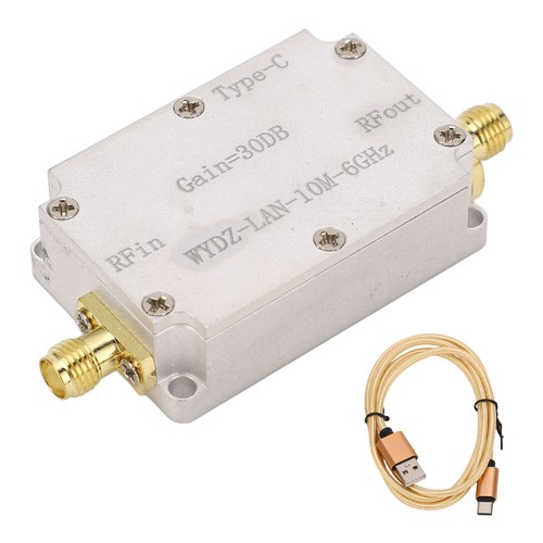 RF WideBand Amplifier Amplifier LNA 10M‑6Ghz High Gain SMA Female Connector✈ - Picture 13 of 24