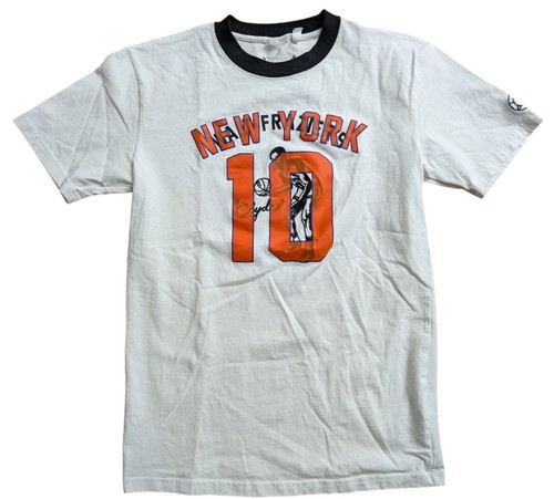 Camiseta Puma Para Hombre Camiseta Gráfica Rhuigi Crema Nueva York Clyde Retro XS/S - Imagen 2 de 9