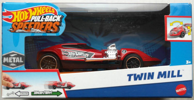 Hot Wheels Pull-Back Speeders Twin Mill rot Neu/OVP HW Auto Car Rückziehmotor