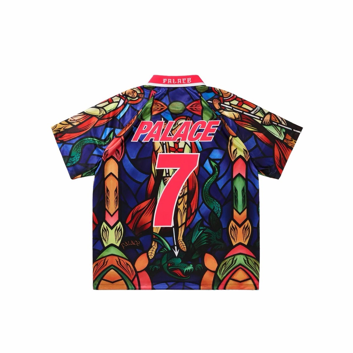 Palace Nike England Dri FIT Football Jersey Bright Crimson Size S