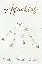 Aquarius: Horoscope Journal, Zodiac signs Notebook Astrol... by Press, Celestial