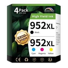 952XL Ink Cartridge 4 Pack For HP OfficeJet Pro 8710 8720 8730 8740 7740