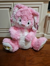 Goffa International Easter Bunny NWT Pink Plush 23" INTL