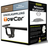 Starre AnhäNgerkupplung für Nissan Kubistar 08.2003-Jetzt Typ X76 Towcar NEU