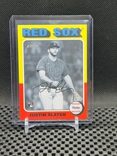 Justin Slater RC 2024 Topps Heritage B&W Variation  #721 Red Sox