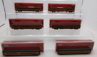 Con-Cor N Scale Great Northern Empire Builder Passenger Cars [6] EX/Box