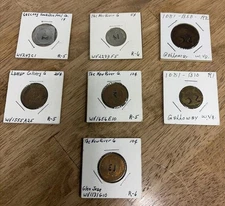 Lot Of 7 WV Coal Co. Scrips Galloway, Glen Jean, Lecony, New River & Lamar