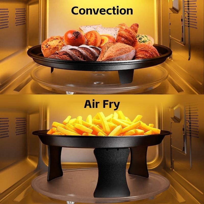 3-in-1 Air Fryer Microwave Convection Oven 900W Countertop Culinary Versatility