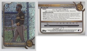 2022 Bowman Chrome Prospects Refractor /499 Samuel Zavala #BCP-203
