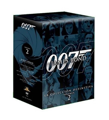 james bond 007 dvd box set VOLUME 2 BRAND NEW!!! & SEALED!!! REGION 2