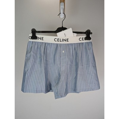 Celine Stripe Boxer in Blue/White BNWT M