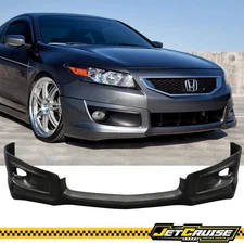 Fits 08-12 Honda Accord Coupe HFP Style Front Bumper Lip Spoiler Bodykit PU