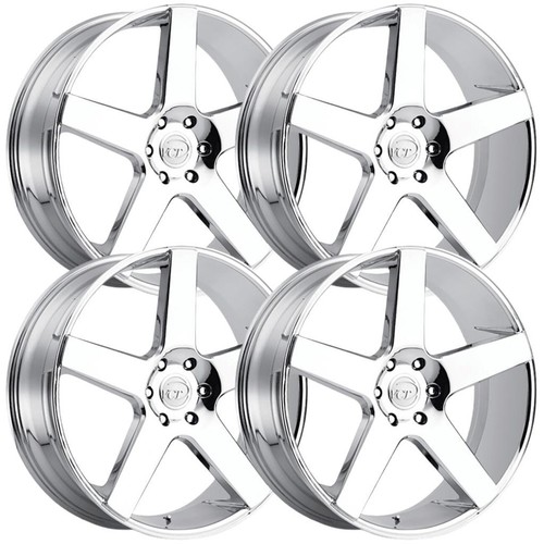 (Set-4) VCT V83 20x8.5 5x114.3 35mm Chrome wheels rims 20 Inch | eBay