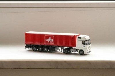 AWM LKW MB Actros 11 Giga 40' OS Cont-SZ CHS 76362