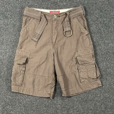 Vintage Y2K Levi's Cargo Shorts 32 w/ Belt Baggy Workwear Outdoor Utility