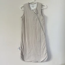  Bubble Panda Tan Zip-Up Sleeveless Sleep Bag Size Small NWOT Bamboo Kyte Dupe 