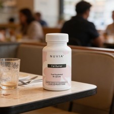 Nuvia Fat Burner Weight Management 60 Capsules Dietary Supplement Health Support