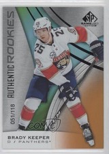 2019 SP Game Used Authentic Rookies Orange Rainbow 51/118 Brady Keeper #177 aw2