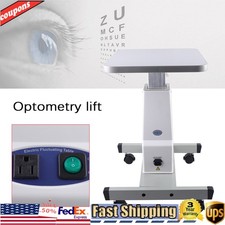 Motorized Ophthalmic Instrument Table Adjustable AC 110V White