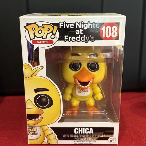 Funko Pop Five Nights at Freddys Chica the Chicken #108 Vinyl Figure FNAF In Box