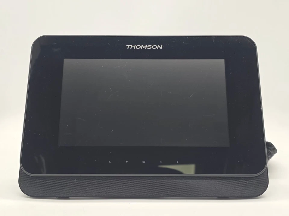 Reproductor de DVD portátil Thomson 7500ST reposacabezas de doble pantalla para entretenimiento en automóvil Foto 2 de 4