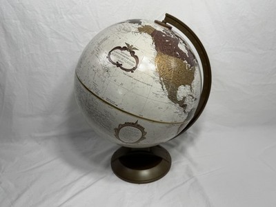 Replogle 12'' Platinum Classic Series Globe Smooth Surface Raised Relief USA Made