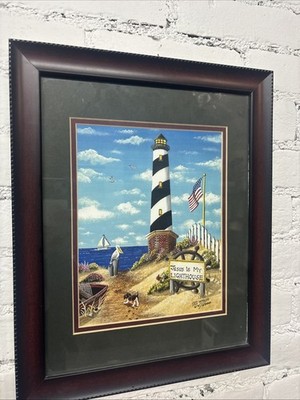 ''Guiding Light'' Trish's Lighthouse by Jeff Arnold Numbered Framed Print w/COA