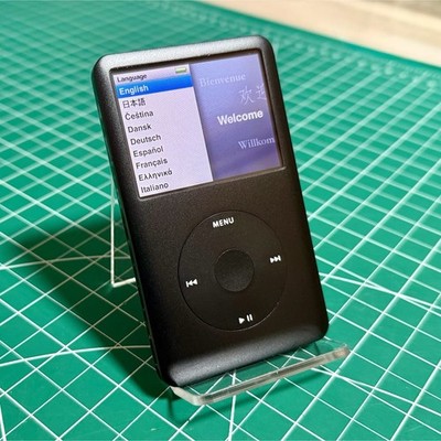 Apple iPod Classic 7th Gen 512GB Black MC297 - USBC, 2000mAh Battery, Taptic Mod
